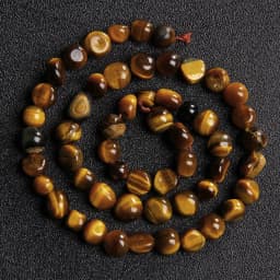 6-8MM Natural Stone Beads Amethysts Fluorite Citrine Irregular Shape Loose Bead For Women Jewelry Making Bracelet DIY Accessory