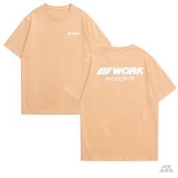 2025 Summer WORK Short Sleeve T-shirt Classic Wheel Racing Sponsor Clothing RIM Car Fashion Modified Car T-shirt Meister Shirt