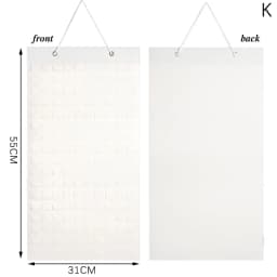 Earrings Hanging Organizer Wall Earring Holder Soft Felt Hanger For Jewelry Necklace Earring Ring Stud Display Holder