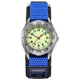 Spinning Bezel Kid Quartz Watches Boy Nylon Straps Children Cute Clock Rotary Dial Arabic Number Boys Watch Kids Watch