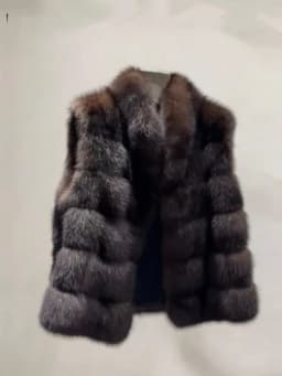 2025 New Eco-Friendly Short Female Black Gold Star Mink Fur Vest Winter Warm Thickened Antique Style Fashion Outerwear