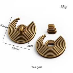 Moon,Round Shape Metal Push Lock Clasp Press Locks For Leather Craft Women Shoulder Bags Handbag Twist Turn Lock DIY Accessories