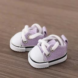 Cute Min Shoes for 17cm Labubu Doll Multi Color Mini Sneakers Loafers Dress Shoes Cute Replacement Footwear Accessories for Doll