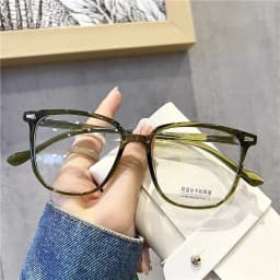 Finished Ladies Myopia Glasses Retro Anti Blue Light Blocking Near Sight Eyeglasses Optical Prescription Short-sight Eyewear