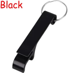 200Pcs Beer Bottle Openers Colored Bottle Opener Keychain Aluminum Alloy Colorful Mini Pocket Beer Beverage Opener
