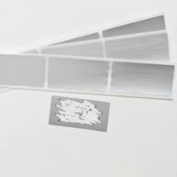 100pcs All Kind Adhesive SCRATCH OFF Stickers DIY Manual Label Tape Hand Made Scratched Stripe Card Film