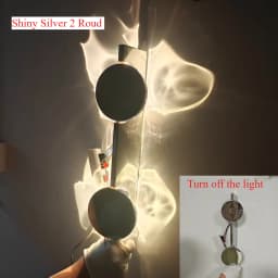Creative Art Corrugated LED USB Rc and Wiring Wall Lamps Bedroom Bedside Shadow Sconces Aisle Porch Corridor Atmosphere Light