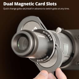 Ambitful AL20 Focalize Conical Snoot Optical Condenser Art Special Shaped Beam with for Mini Bowens Godox Yongnuo Zhiyun Mount