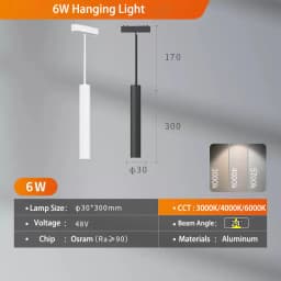 Ultra Slim Magnetic Track Light 6mm Surface Mounted Ceiling Rail Home Flood Grille Spot DC48V Modern LED Lamp Black White