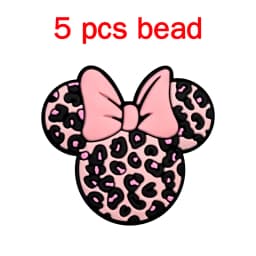 5pcs Silicone Cartoon Beads DIY Pacifier Chain Baby Oral Care Pacify Accessory Part