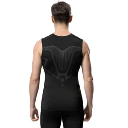 Compression Tank Top Men Gym Shirt Sleeveless Quick Dry Printing Sportswear Male Fitness Bodybuilding Vest Workout Muscle Top