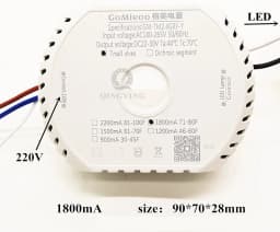 GM-TM2.4GRF-Y DC22-30V Two Wires and 2 Colors Lamp LED Driver Tmall 2.4G Intelligent Power Supply Module For Chandeliers