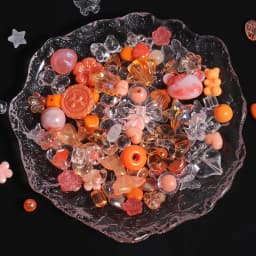 Cute Assorted Acrylic Beads Random Style Flower Butterfly Heart Beads for DIY Mobile Phone Chains Bracelets Jewelry Making 50g