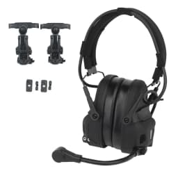 GEN 6 Tactical Headset Hunting Shooting Noise Reduction Headset for OPS Core ARC and Wendy Sport Helmet Head Mounted 2 in 1