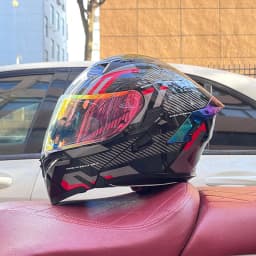 Modular Filp up Motorcycle Helmet Full Face Racing Helmet Dual Visors DOT Approved motosiklet kaskı