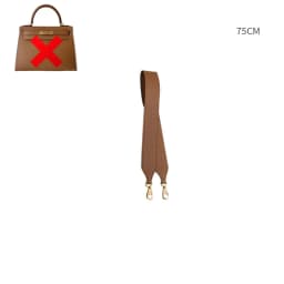 Togo Cowhide Wide Shoulder Strap For Kelly 25 Bag,Underarm Replacement Bag Strap,Handbag Modification Bag Accessories