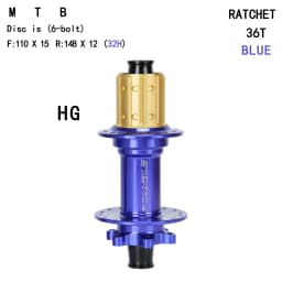 MTB Rear Hub 32H 36T Alloy Boost148mm XD HG MS Freewheel 6 Colors Lightweight Mountain Bike Bicycle Cycling Parts Back Wheel Hub