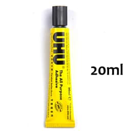 7ml/20ml/35ml/60ml UHU Universal Flexible Clear Glue For Wigs Lace Fabric Wood Metal Leather Porcelain DIY Repair