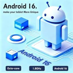 Paitanry 2026 10 Inch Tablet Android 16 HD Display 12GB (4+8GB Expand) RAM 128GB ROM Octa Core 5000Mah Wifi 6 Global Tablet PC