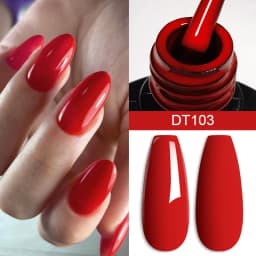 MEET ACROSS 7ml Glitter Sequins Thermal Gel Nail Polish 3 Layers Temperature Color Changing Semi Permanent UV Gel Varnish Nails