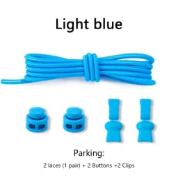 1Pair Elastic Laces Sneakers Shoe Laces Without Tying Unisex Quick Shoelace Round Rubber Bands Lazy Shoelaces Sport Shoestrings