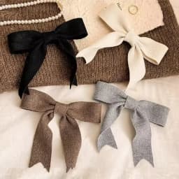 Korean Knitted Woolen Bow Hair Clips Spring Clips Women Temperament Barrettes Female Party Hairpins Hair Decorate Accessories