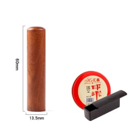 Hanko Stamp for Wood Custom Name Stamp Seal for Calligraphy English Chinese Logo Hand Account Chop Personal Gift Seal