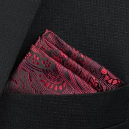 New Pocket Square Handkerchief Accessories Paisley Solid Colors Vintage Business Suit Handkerchief Breast Scarf 25*25cm