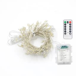 5V DC LED Firecracker String Light USB Battery Power Remote Control Garland Fairy Lights for Wedding Party Christmas Decoration