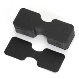 50pcs Black Coffee White Kraft Paper Cards For DIY Jewelry Necklace Earrings Bracelet Display Cards Wholesale