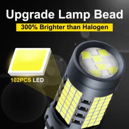 For BMW E87 2003-2012 Reverse Lights LED Backup Back Bulb Car Reversing Lamp For E87 2004 2005 2006 2007 2008 2009 2010 2011