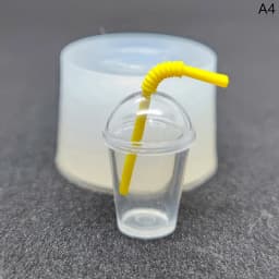 1 Set Dollhouse Miniature Tea Cup Silicone Mold UV Epoxy Turnover Food And Play Bowl Mold Doll Accessories Toy Scene Decoration