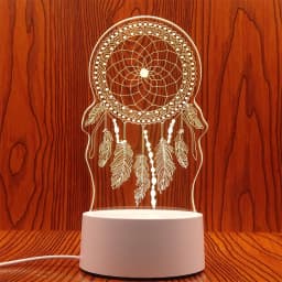3D LED Lamp Creative 3D LED Night Lights Novelty Illusion Night Lamp 3D Illusion Table Lamp For Home Christmas Decorative Light