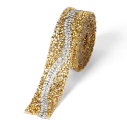 Rhinestones Tape Trim Hot Fix Strass Crystal Sewing Ribbon Appliques DIY Rhinestone For Decorations Trim Garment Accessories