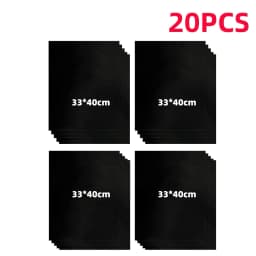 1-20PCS Non-stick BBQ Grill Mat Barbecue Outdoor Baking Mat Reusable BBQ Cooking Grilling Sheet for Party Grill Mat Kitchen Tool