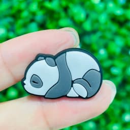 New Arrival 1-10pcs Kawaii Animal Panda Deer Kangaroo Turtle Shoe Charms PVC Accessories Shoes Buckle Ornament Kids Party Gift