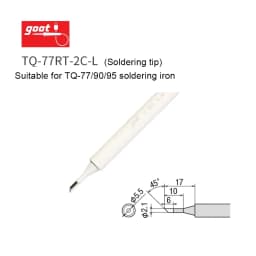 GOOT TQ-77/95 Electronic Soldering Iron Accessories, Replaceable Original Heater Barrel,Tip,Heating core, Nut,Soldering Iron Hat