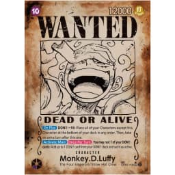 Diy One Piece Wanted Poster Japanese Sets Luffy Ace Sabo Roger Op13 Sec Sp Eustass Kid Op01-051 Op09-004 Shanks Op09-093 Teach
