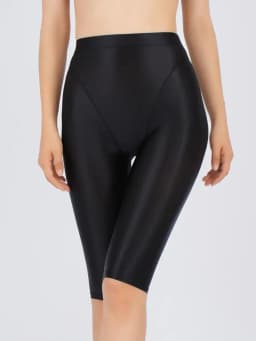 Sexy Women Thin Sheer See Through High Waist Shorts Pants Candy Color Elastic Shaper Hot Short Soft Casual Yoga Short Pant