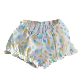 Lamuusaa Shorts y2k Women Clothes Casual Ruffle Trim/Plaid/Solid Color/Duck Print Elastic Waist Pajama Hot Pants 2000s Clothing