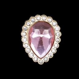 1pcs Luxury Charms for Women's Shoe Decorations Pins for Sandals Girls Female Favor Gifts Pink Shoe Chamrs Colourful Heart