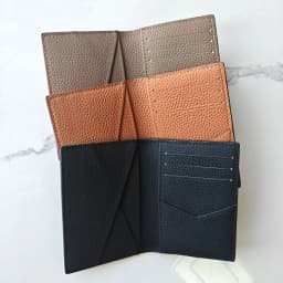 Custom Name Luxury Men Waalet Genuine Leather Personalize Initials Mini Women Card Holder With Gift Box Small Business Wallet