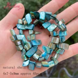 Natural Shell Coin Freefrom Stone Beads Loose DIY Strand 15 Inch For Necklace Bracelet Earring Jewelry Making