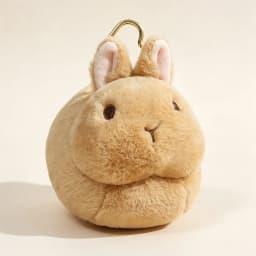 15cm Mini Little Rabbit Plush Toys Soft Cozy Chubby Lifelike Bunny Hanging Doll Cute Keychain Bags Decor Kids Birthday Gift