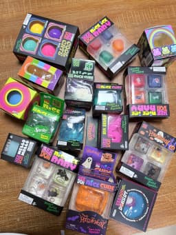 Needoh DohJees Emotional Stress Relief Squeeze Venting Decompression Squishy Sensory Fidget Surprise Blind Box Adult Ssss