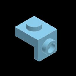 50pcs 36841 Bracket 1 x 1 - 1 x 1 Bricks Collections Bulk Modular GBC Toys For Technical MOC DIY Gifts Sale Buildings Blocks