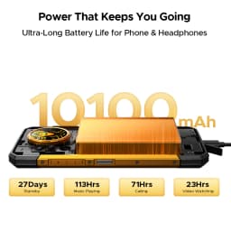 DOOGEE S200 X 5G Rugged Phone Android 16 48GB+512GB 6.72” FHD+120Hz Dimensity 7050 10100mAh 100MP Camera AI Assistant NFC