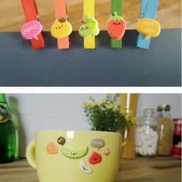 Korean Import Suatelier Fruit Food Puffy 3D Stickers Scrapbooking Diy Diary Stationery Stickers School Supplies