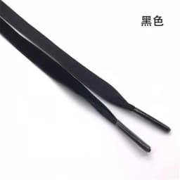 1 Pair Single-side Velvet Surface Shoelaces Width 1cm Length 80/100/120/160CM Red Black Sports Casual Shoes Laces