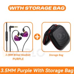 HIFI Wired Earphones 3.5MM AUX/Type C Jack 9D Surround With Mic In-Ear Transparent Music Headsets For Samsung Android For iPhone